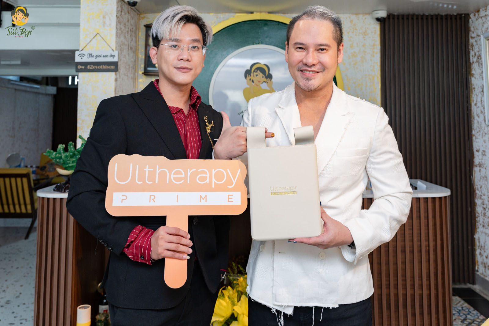 Mỹ Viện Thế Giới Sắc Đẹp đạt Chứng Nhận Trung Tâm Ultherapy Prime chính hãng